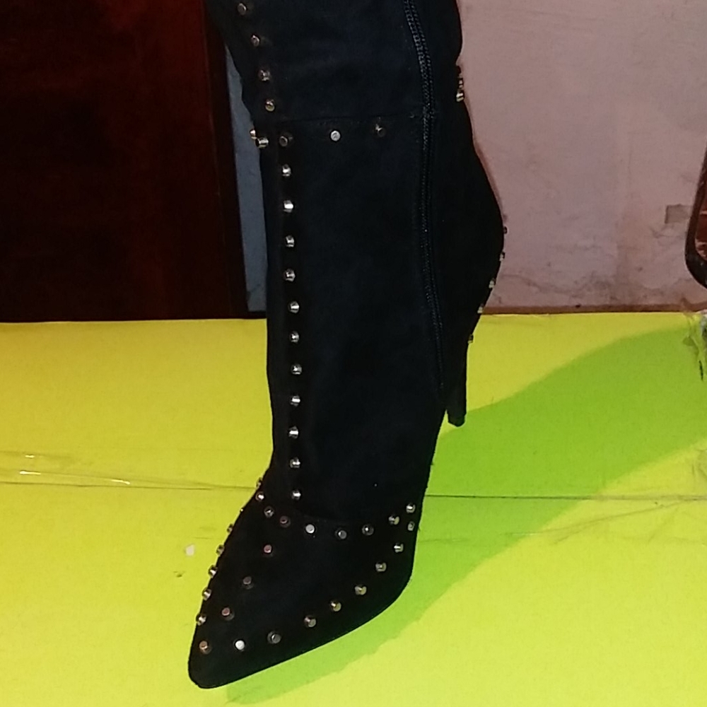 Black Over the knee Boots